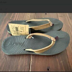 NEW Reef Women's Zen Love Beach Flip Flops Thongs Sandal Sandals Size 8 Shoes